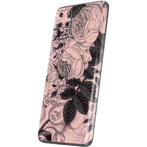 Rose Quartz Floral Galaxy S20 Plus Skin